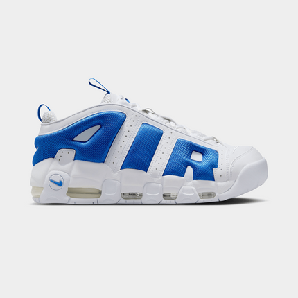 Nike Men's Air More Uptempo Low White/Blue Sneaker